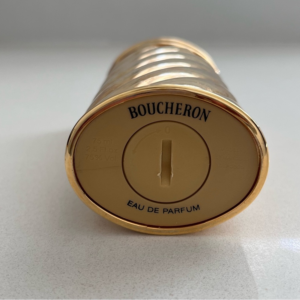 VINTAGE Boucheron Eau De Parfume Refillable Spray 2.5 fl oz ALMOST FULL BOTTLE - Picture 10 of 10
